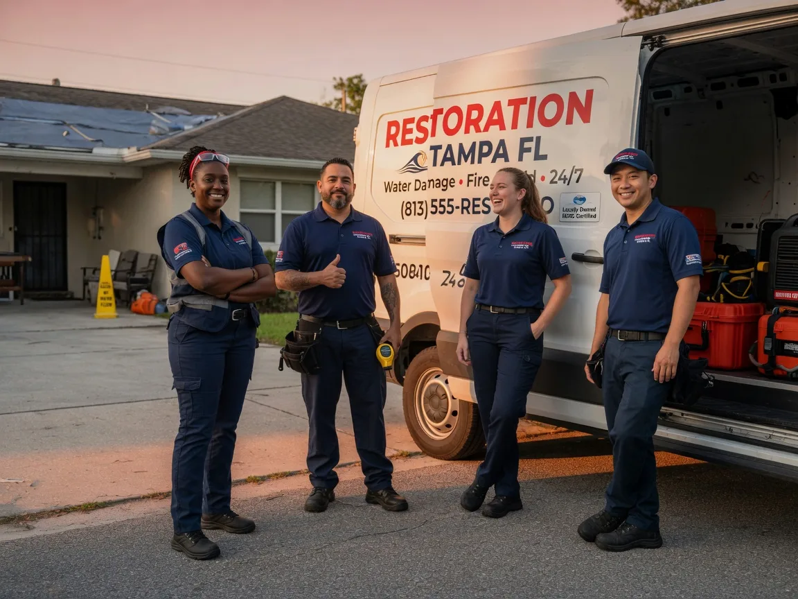 Water Damage Restoration company in Silvis, IL